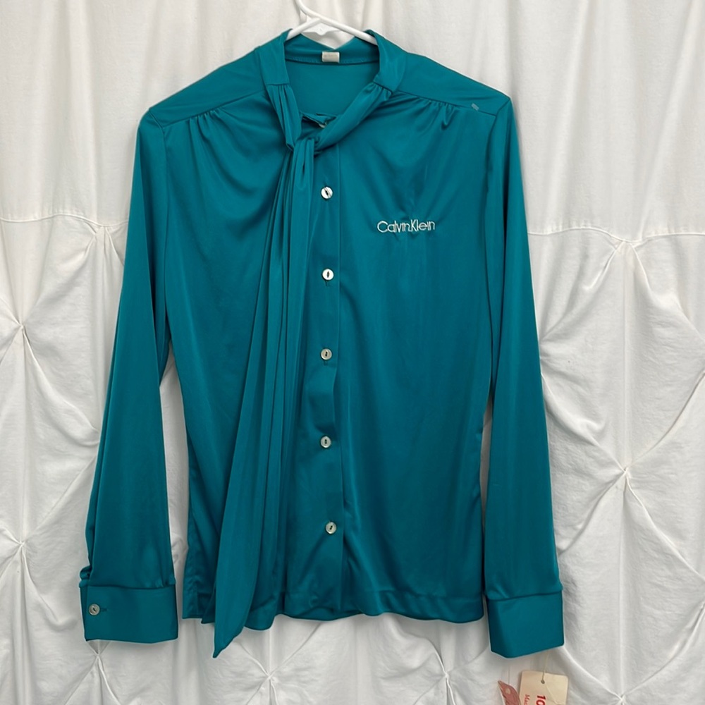 Vintage 70s Calvin Klein Blouse
